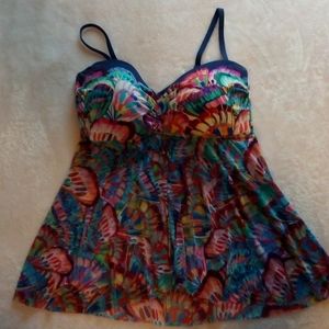 Fly away tankini top